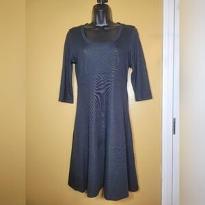 Toad&Co Black Tencel Blend Outdoor Fit N Flare Dress sz S